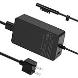 Carregador Surface Pro 6 Pro 7 Adaptador De Fonte De Alimentação 65W Para Microsoft Surface Pro 3 4 5 6 7 X Surface Book Surface Laptop 1 2 3 Surface Laptop Go Surface Go Com Cabo De Alimentação De 1 9 M