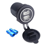 Carregador Tomada Usb Veicular 3 1a Saídas 2 1a 1 0a Substitui O Acendedor Led Branco