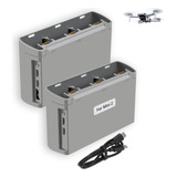 Carregador Triplo Para Baterias Drone Dji Mini 2 E Mini Se