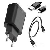 Carregador Turbo Fonte Cabo Compatível Samsung Galaxy A10 A01 A02 A03 J7 J8 S7