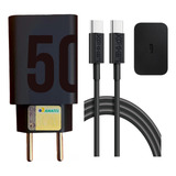 Carregador Turbo Rápido 50w Tipo C Compatível Com Motorola