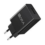 Carregador Usb 1Hora- Porta Tipo A 2-0A Preto- Design Elegante Carregamento Rápido Ideal Para Viagem E Uso Diário- Fonte De Alimentação