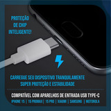 Carregador Usb c Turbo 35w Para iPhone 15 15 Plus 15 Pro 16 16 Max Carregamento Rapido Carregamento Turbo Carregador Fast Carregador De Parede Fonte E Cabo Carrega 60 Em 30 Minutos Vtr Eletronics