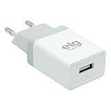 Carregador USB De Parede Bivolt E Universal Branco - WC1AE ELG