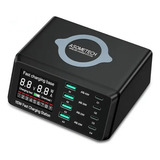 Carregador Usb Tipo c Rápido 8 Portas Sem Fio Bancada 110w R