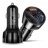 Carregador Veicular Usb 3 Portas Carregador Automotivo Turbo