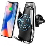 Carregador Veicular Wireless Qi Sem Fio Smart Sensor S5