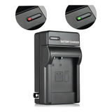 Carregador Vw bc20 Para Bateria Panasonic Vbn130 E Vbn260 Cor Preto