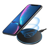 Carregador Wireless Indução Sem Fio Carrega Rápido Turbo Qi