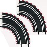 Carrera 20061603 1 43 GO And Digital 1 90 Curve Pack Of 2