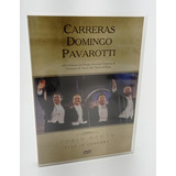 Carreras Domingo Pavarotti Live In Concert Dvd Lacrado