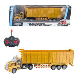 CARRETA CONTAINER A CONTROLE REMOTO FU3259 4F - GAMES & ELETRONICOS