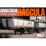 Carreta Rodo Caçamba Basculante Facchini 9 Eixos Rodotrem
