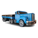 Carreta Scânia 111s Jacaré Carga Seca Madeira Mdf Miniatura