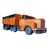 Carreta Scânia 111s Jacaré Truck Báscula Mdf Miniatura