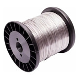 Carretel Arame Aço Inox Cerca Eletrica Fio 376mts 0 45mm