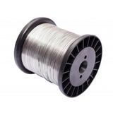 Carretel Arame Aço Tipo Inox Fio 0 45 Mm Para Cerca Elétrica