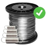 Carretel Arame Aço Tipo Inox Fio 0 45 Mm Para Cerca Elétrica