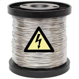 Carretel Fio Para Cerca Elétrica 1 20mm Arame Aço Inox Plus