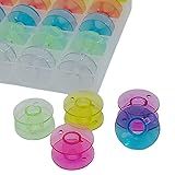 Carretilha Baixa De Plástico Para Máquina Doméstica Estojo Com 25 Unidades Nybc