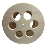 Carretilha De Madeira 25 Cm não É Mdf Unidade