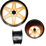 Carretilha Linha Pipa Vazada 26cm C Rolamento Varias Cores
