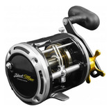 Carretilha Marine Sports Perfil Alto Black Max 50 Drag 12kg