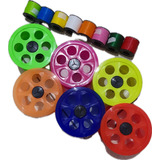 Carretilha Mini 15 Cm 500 Jardas De Nylon 