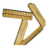 Carril Carrinho Carrilho Guião Gesso Kit 5 Peças 3 Cm
