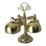 Carrilhão Bronze 4 Sinetas Sinos Bronze Missa Igreja Padres
