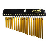 Carrilhao Duplo 36 Barras De Al Dourado Torelli Ta 306