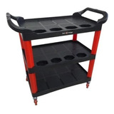 Carrinho 360 Detailer Mecânico C 3 Prateleiras Sigma Tools