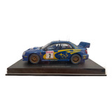 Carrinho Autorama 1 32 Autoart Subaru Impreza Rally Wrc 4x4