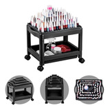 Carrinho Auxiliar Manicure Frete Grátis 120 Esmaltes Dompel