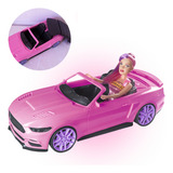 Carrinho Boneca Brinquedo Infantil Compatível C Barbie Rosa
