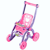 Carrinho Boneca Infantil Rosa Baby Car