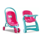 Carrinho Cadeirão De Papinha Toots Para Boneca 2 Pçs