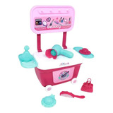 Carrinho Camarim Mini Kit Baú Infantil Brinquedo Meninas