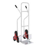 Carrinho Carga 150kg Alumínio Roda Tripla Pneu Maciça Worker
