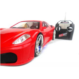 Carrinho Carro Controle Remoto Ferrari 4 Canais 7 Funções