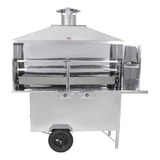 Carrinho Churrasco Churrasqueira 180 Espetinhos Inox R2