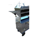 Carrinho Churrasco Espetinho Inox 2 Grelhas Completo