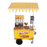 Carrinho Churros Gourmet Masseira Engrenagem 4