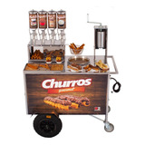 Carrinho Churros Gourmet Top Masseira Fuso