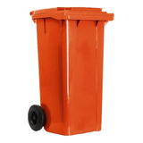 Carrinho Coletor Lixeira 120 Litros Container Contentor Lixo