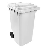 Carrinho Coletor Lixeira 120 Litros Container Contentor Lixo