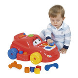 Carrinho Com Atividades E Blocos Play Time Cotiplás