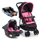 Carrinho Com Bebê Conforto E Base Nexus 3 0 Trio Cosco