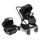 Carrinho Com Bebê Conforto Magnific Ts Trio Preto Safety 1st