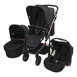 Carrinho Como 4 Linha Diamond Abc Design Rose Gold